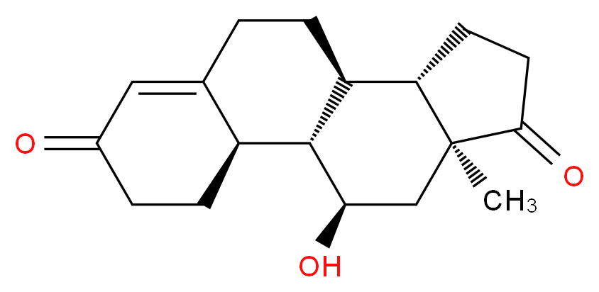 11α-Hydroxyestr-4-ene-3,17-dione_Molecular_structure_CAS_6615-00-5)