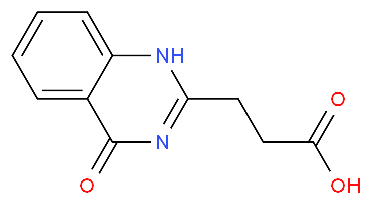 3,4-Dihydro-4-oxo-2-quinazolinepropionic Acid_Molecular_structure_CAS_5368-37-6)