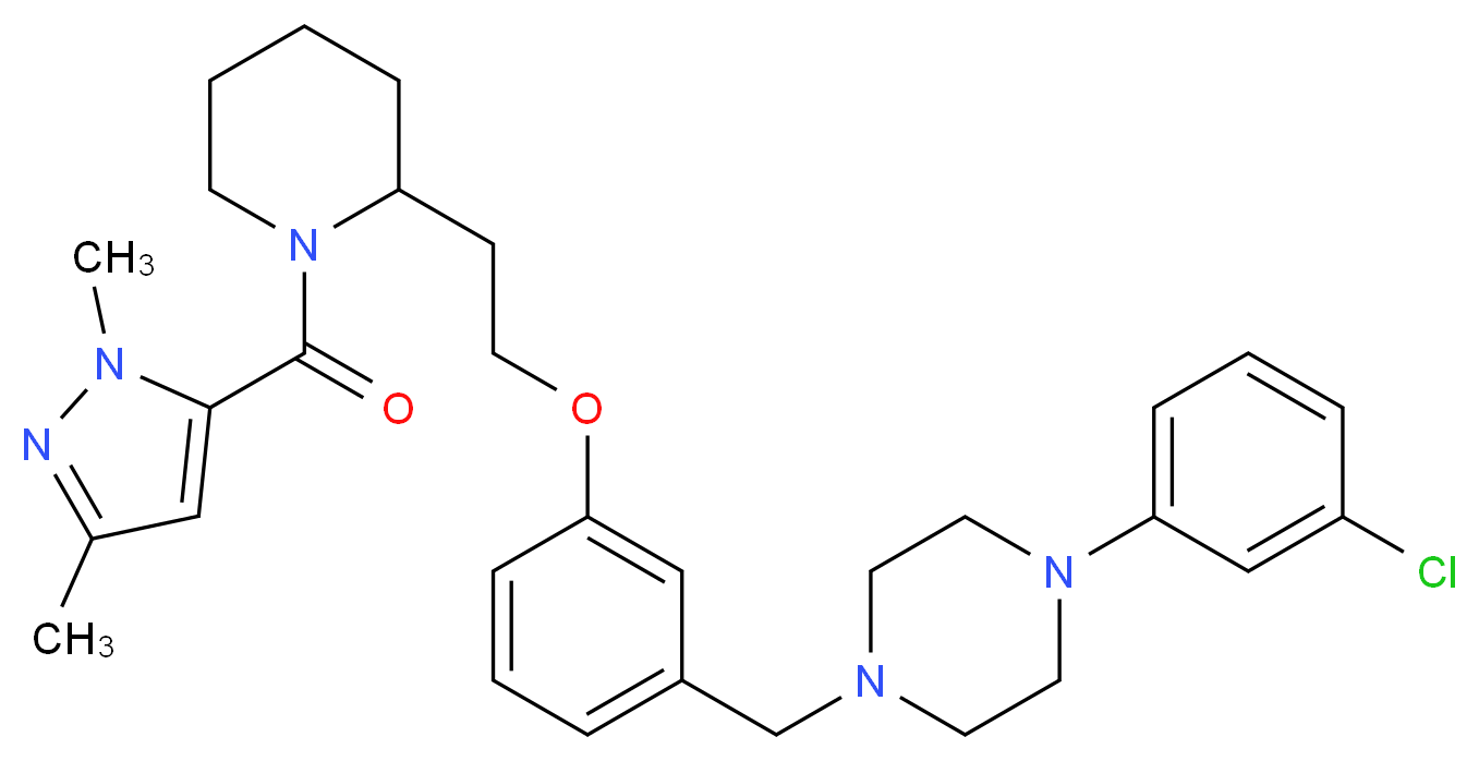  molecular structure