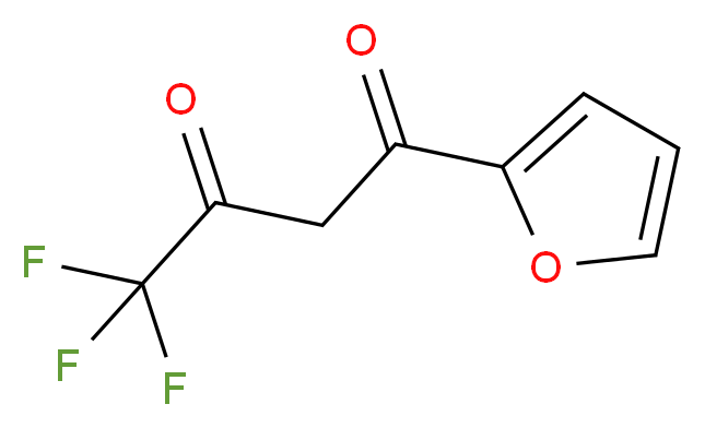 4,4,4-trifluoro-1-(furan-2-yl)butane-1,3-dione_Molecular_structure_CAS_)