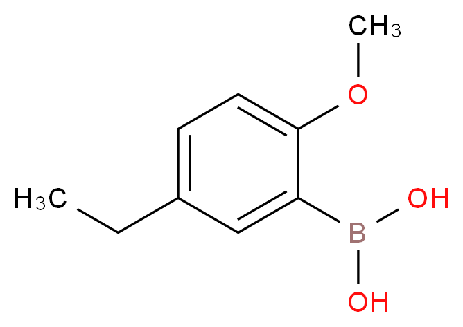 (5-Ethyl-2-methoxyphenyl)boronic acid_Molecular_structure_CAS_847345-37-3)