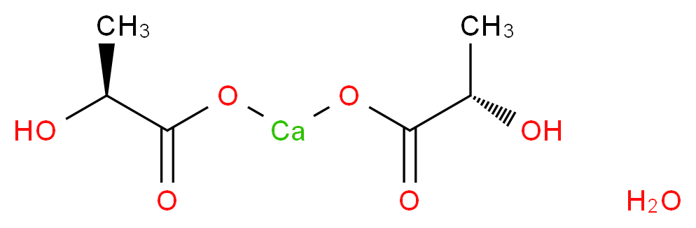 Calcium L-lactate hydrate_Molecular_structure_CAS_41372-22-9)