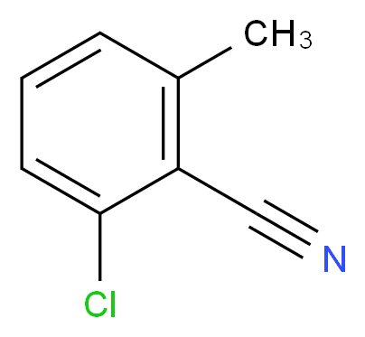 2-Chloro-6-mehtylbenzonitrile_Molecular_structure_CAS_6575-09-3)