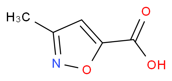3-methyl-5-isoxazolecarboxylic acid_Molecular_structure_CAS_4857-42-5)