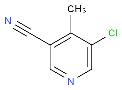 5-Chloro-4-methylnicotinonitrile_Molecular_structure_CAS_)