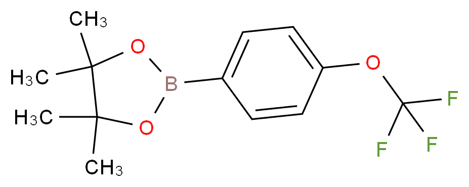 4-(Trifluoromethoxy)phenylboronic acid pinacol ester_Molecular_structure_CAS_474709-28-9)