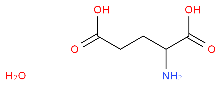 DL-Glutamic acid monohydrate_Molecular_structure_CAS_19285-83-7)