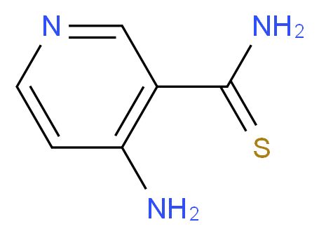 4-Aminopyridine-3-carbothioamide_Molecular_structure_CAS_42242-22-8)