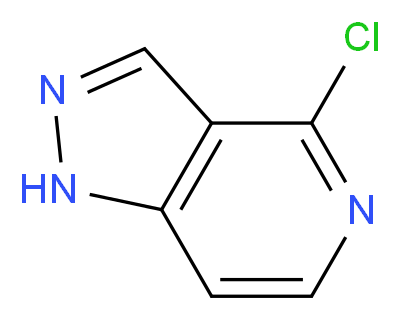 4-Chloro-1H-pyrazolo[4,3-c]pyridine_Molecular_structure_CAS_)