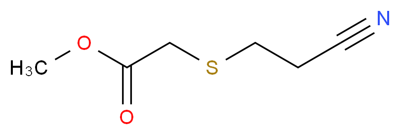 methyl 2-[(2-cyanoethyl)thio]acetate_Molecular_structure_CAS_60785-76-4)