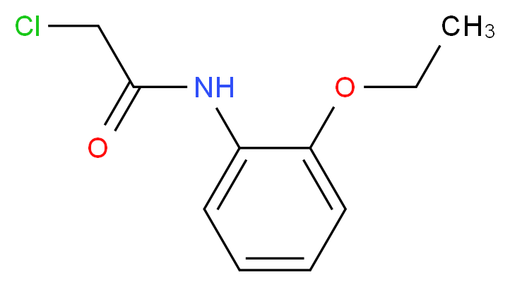 2-Chloro-N-(2-ethoxyphenyl)acetamide_Molecular_structure_CAS_)
