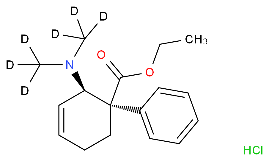 Tilidine-d6  Hydrochloride_Molecular_structure_CAS_1217655-15-6)