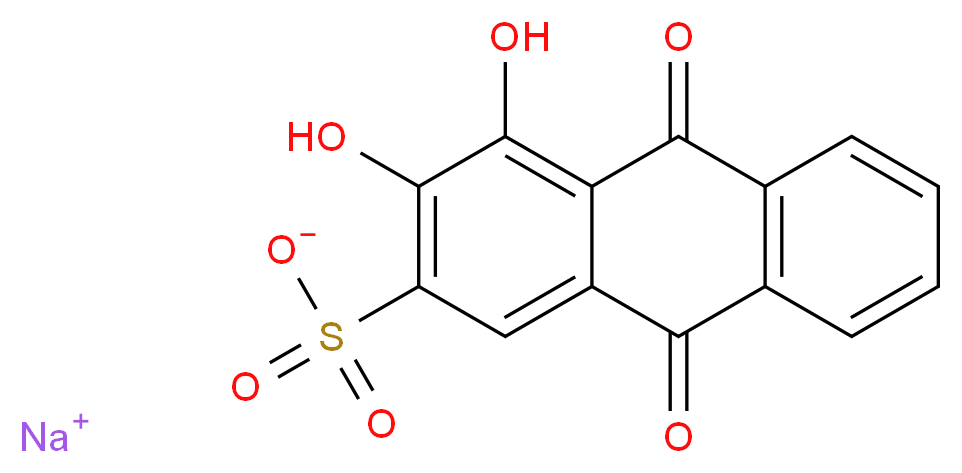 Alizarin Red S sodium salt_Molecular_structure_CAS_130-22-3)