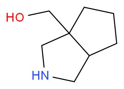 (Octahydrocyclopenta[c]pyrrol-3a-yl)methanol_Molecular_structure_CAS_444193-01-5)