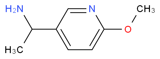 1-(6-methoxypyridin-3-yl)ethanamine_Molecular_structure_CAS_579515-25-6)