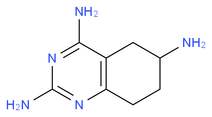 5,6,7,8-tetrahydroquinazoline-2,4,6-triamine_Molecular_structure_CAS_)