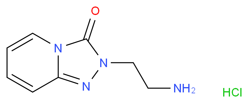 2-(2-aminoethyl)-2H,3H-[1,2,4]triazolo[3,4-a]pyridin-3-one hydrochloride_Molecular_structure_CAS_)