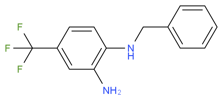 N*1*-Benzyl-4-trifluoromethyl-benzene-1,2-diamine_Molecular_structure_CAS_66315-44-4)