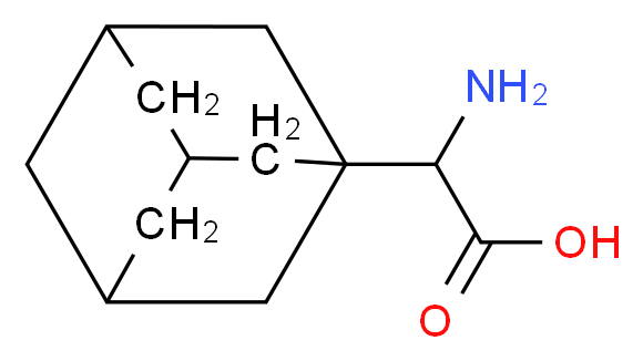 2-(adamantan-1-yl)-2-aminoacetic acid_Molecular_structure_CAS_)