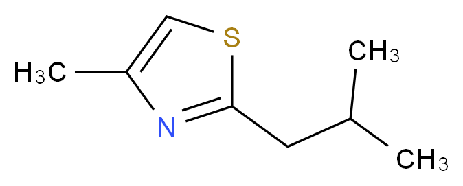 2-Isobutyl-4-Methylthiazole_Molecular_structure_CAS_61323-24-8)