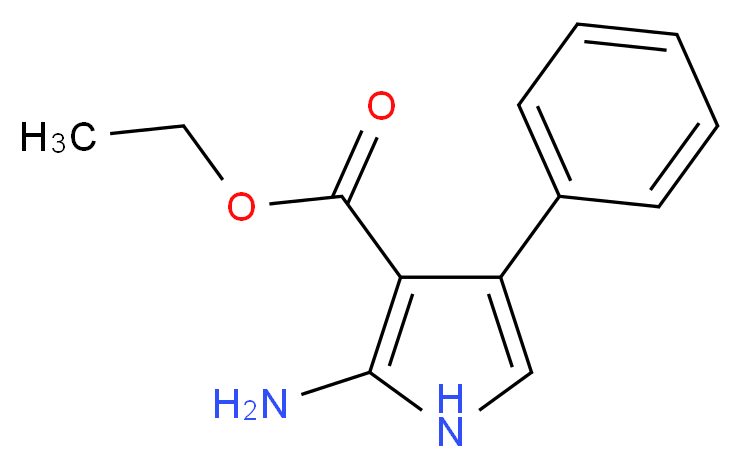 Ethyl 2-amino-4-phenyl-1H-pyrrole-3-carboxylate_Molecular_structure_CAS_)