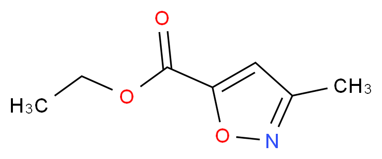 Ethyl 3-methylisoxazole-5-carboxylate_Molecular_structure_CAS_)