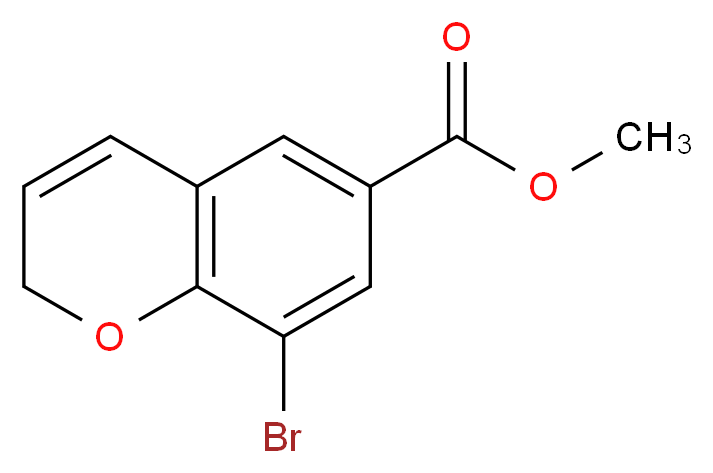 methyl 8-bromo-2H-chromene-6-carboxylate_Molecular_structure_CAS_)