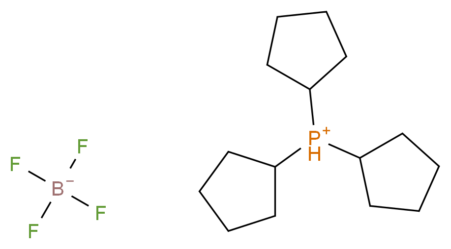 Tricyclopentylphosphine tetrafluoroborate_Molecular_structure_CAS_610756-04-2)