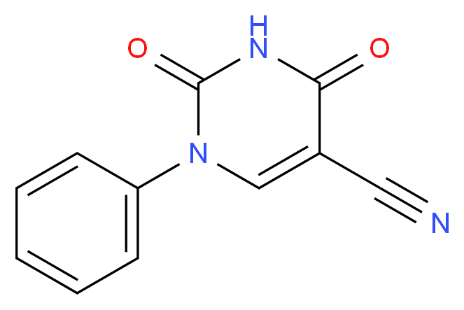 2,4-Dioxo-1-phenyl-1,2,3,4-tetrahydro-5-pyrimidinecarbonitrile_Molecular_structure_CAS_6275-84-9)