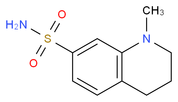 1-methyl-1,2,3,4-tetrahydroquinoline-7-sulfonamide_Molecular_structure_CAS_)