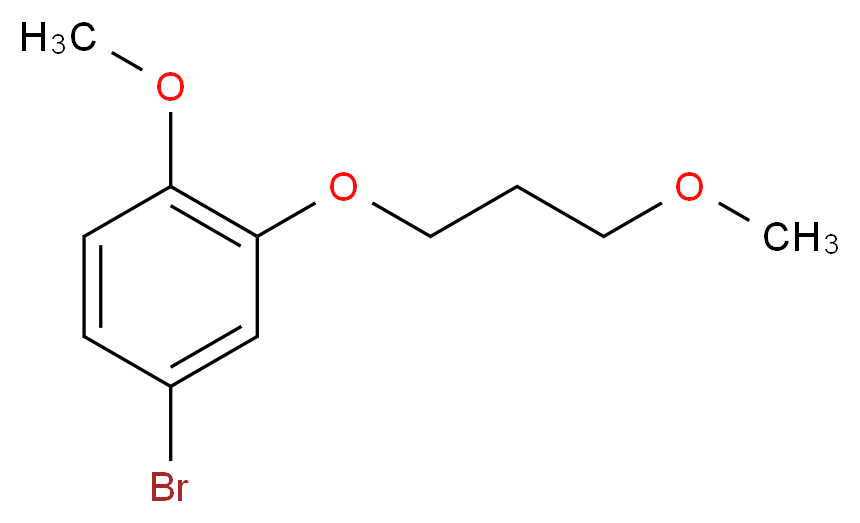 4-Bromo-1-methoxy-2-(3-methoxy-propoxy)-benzene_Molecular_structure_CAS_173336-76-0)