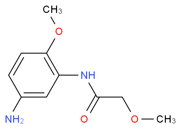 N-(5-Amino-2-methoxyphenyl)-2-methoxyacetamide_Molecular_structure_CAS_926194-19-6)