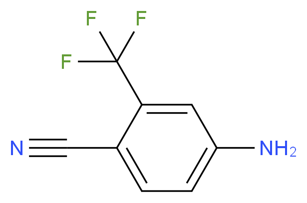 4-Amino-2-(trifluoromethyl)benzonitrile_Molecular_structure_CAS_654-70-6)