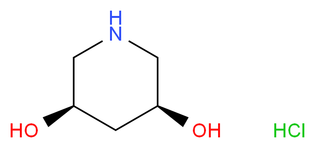 cis-piperidine-3,5-diol hydrochloride_Molecular_structure_CAS_)