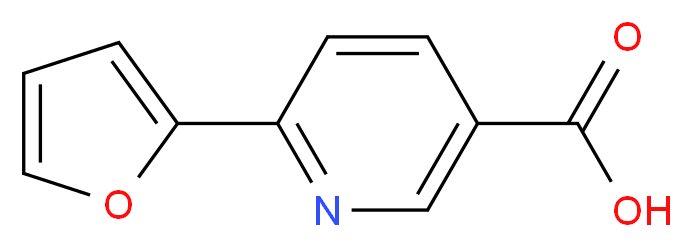 6-(2-furyl)nicotinic acid_Molecular_structure_CAS_884507-36-2)