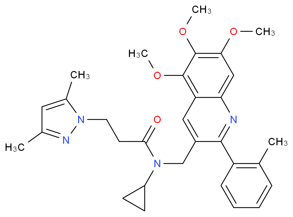  molecular structure