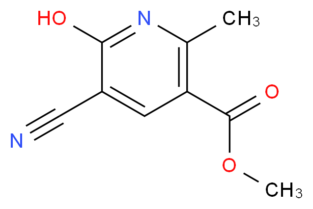 Methyl 5-cyano-6-hydroxy-2-methylnicotinate_Molecular_structure_CAS_71408-02-1)