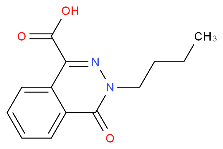 3-Butyl-4-oxo-3,4-dihydro-phthalazine-1-carboxylic acid_Molecular_structure_CAS_)