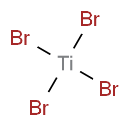Titanium tetrabromide_Molecular_structure_CAS_7789-68-6)