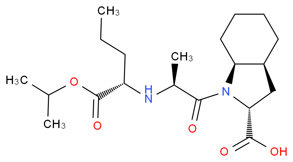 Perindoprilat Isopropyl Ester_Molecular_structure_CAS_)