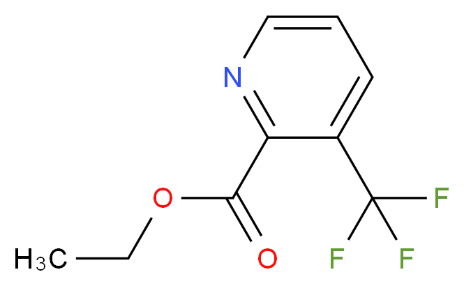 Ethyl 3-(trifluoromethyl)-2-pyridinecarboxylate_Molecular_structure_CAS_)