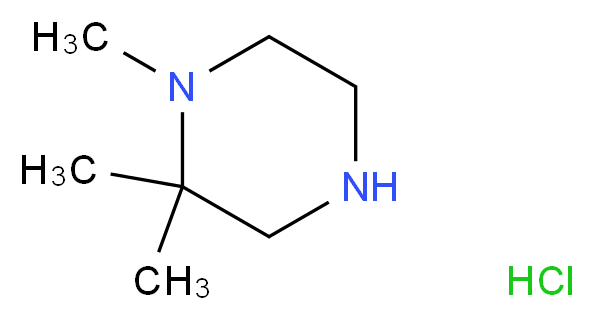 1,2,2-Trimethylpiperazine hydrochloride_Molecular_structure_CAS_932047-03-5)
