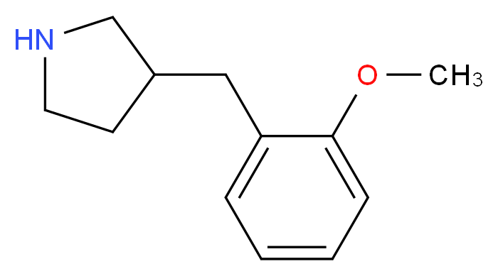 3-(2-Methoxybenzyl)pyrrolidine_Molecular_structure_CAS_191800-50-7)