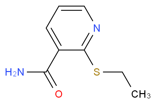2-(ethylthio)nicotinamide_Molecular_structure_CAS_175135-27-0)