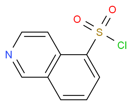 Isoquinoline-5-sulfonyl chloride_Molecular_structure_CAS_84468-15-5)