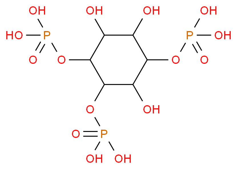 D-myo-Inositol 1,3,4-tris-phosphate ammonium salt_Molecular_structure_CAS_93133-76-7)