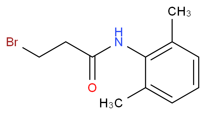 N1-(2,6-dimethylphenyl)-3-bromopropanamide_Molecular_structure_CAS_)