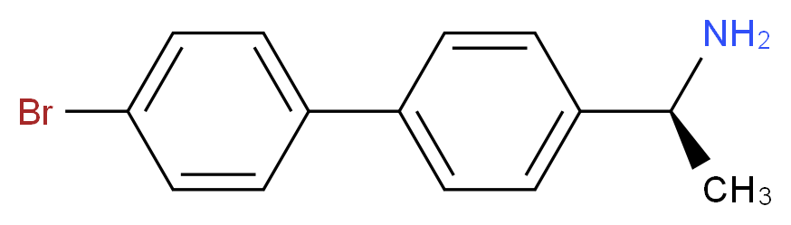 (1S)-1-(4'-bromo-1,1'-biphenyl-4-yl)ethanamine_Molecular_structure_CAS_)