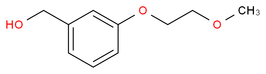 [3-(2-methoxyethoxy)phenyl]methanol_Molecular_structure_CAS_)