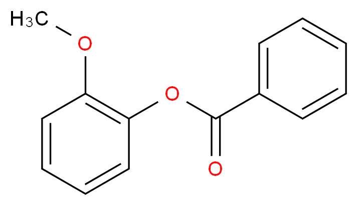 2-Methoxyphenyl benzoate_Molecular_structure_CAS_531-37-3)